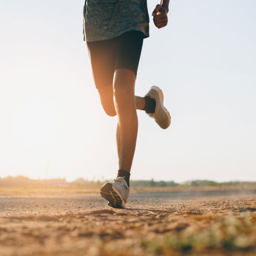 outdoor sunset run