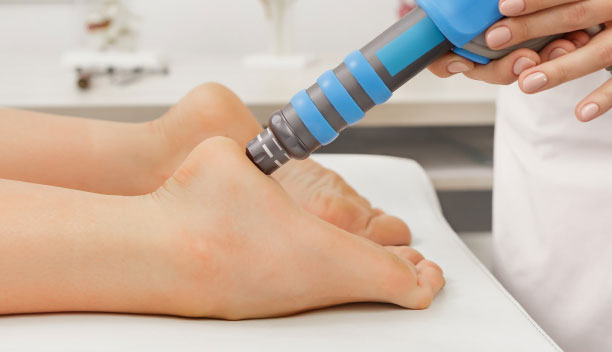 shockwave therapy on feet